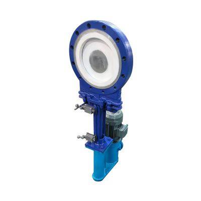 High Quality Electric Knife Gate Valve Ceramic Knife Gate Valve photo-4