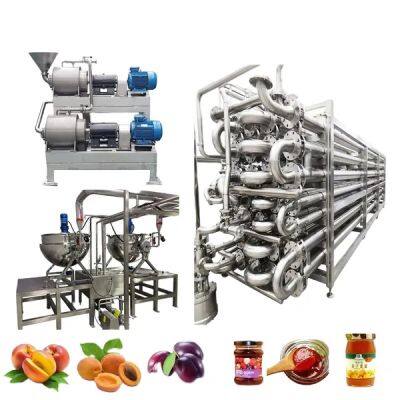 Apricot Peach and Plum Jam Processing Line