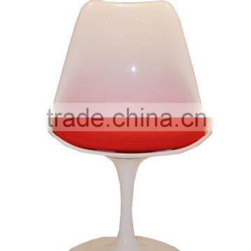 Tulip Chair With Fabric Cushion, Classic Top Quality Tulip Chairs Replica Dining Chair With Cushion