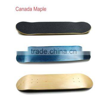 Non-slip Black/ Blue / bollywood 9 layers panel Canadian maple wood skateboard longboard EC-LN03