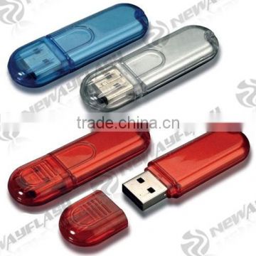 Low price transparent usb flash drive usb thumb drive 16gb