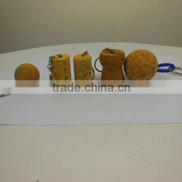 Cork Keychain For Promotional Gift