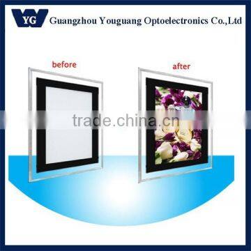 LED Acrylic Crystal Frame ,battery-powered , us Food Price List Menu Board photo-3