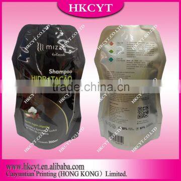 Liquid Stand up Plastic Pouch/aluminum Foil Free Shaped Package Bag photo-4