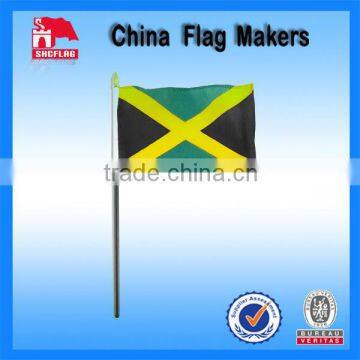 Advertising Custom Polyester Plastic Flag Sticks