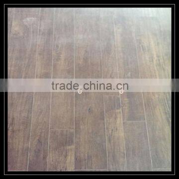 12.3mm rubber laminate wood grain flooring