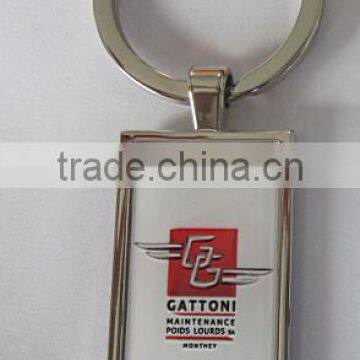 Hot selling epoxy printing key chain