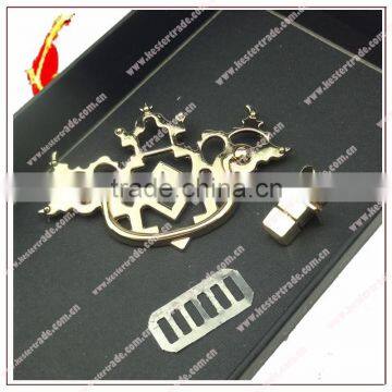 new flower lock metal bag buckle with best price