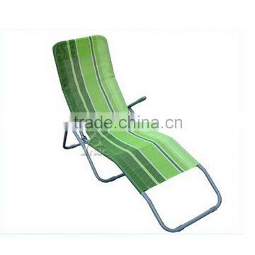 Outdoor Lounger Chair Backrest With Armrest Garden Portable Beach Pool Aluminium Sun Lazy Lounger photo-3