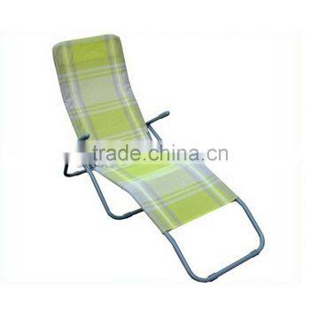 Outdoor Lounger Chair Backrest With Armrest Garden Portable Beach Pool Aluminium Sun Lazy Lounger photo-4