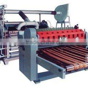 Automatic vacuum suction type single facer cardboard making machine