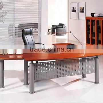 portable furniture design wood top steel legs desk office table size(SZ-ODT605)