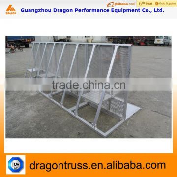 New design aluminium road barrier