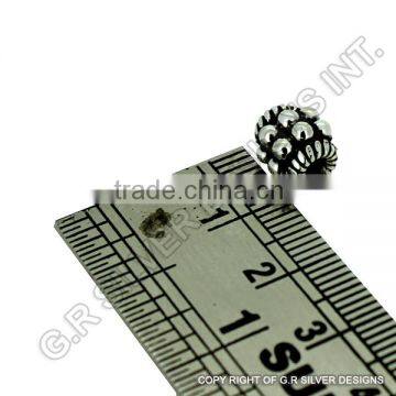 Sterling Silver Beads Wholesale,silver Findings India,silver Charms for Bracelets photo-3