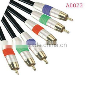 High quality RCA cable,3RCA-3RCA cable