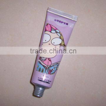 40g empty hand cream tube, aluminum barrier laminated tube for washing foam packaging