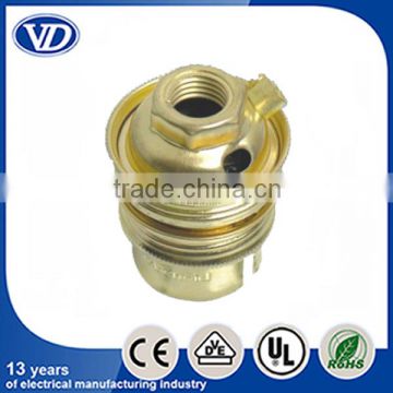 B22 copper metal lamp holder socket