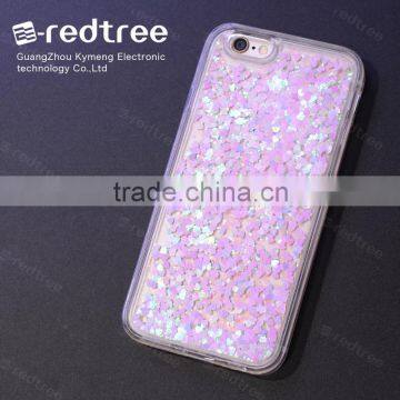 2016 beautiful TPU liquid mobile cover for Huawei p9