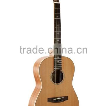 China wholesale 36" solid cedar body acoustic travel guitar western guitar