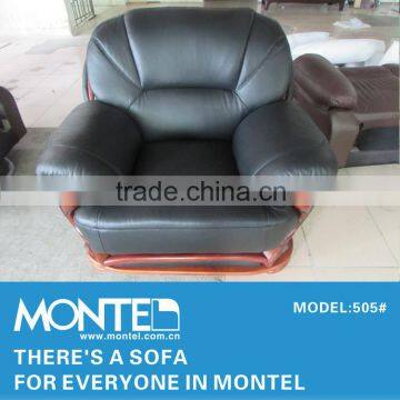 leather wood carved sectional sofa