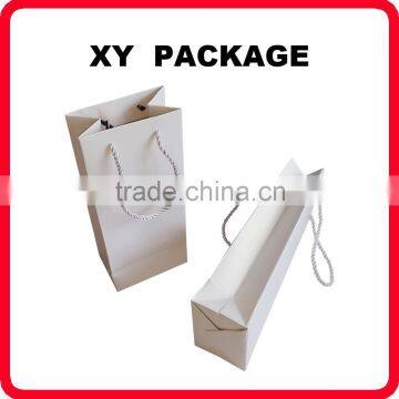 White Paper Bag, Paper Shopping Bag, Paper Gift Bag, Promotional Paper Bag