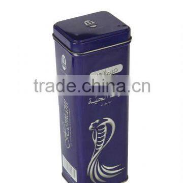 rectangule wine tin box