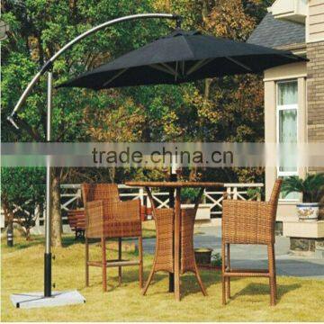 Banana umbrella hanging umbrella sun garden umbrella;patio umbrella;Aluminum pole umbrella