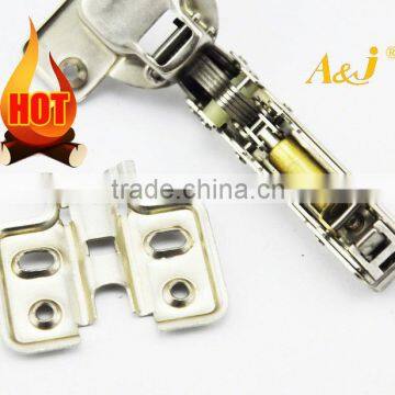 Furniture Hardware Soft Close Kitchen Cabinet Door Hinge Hydraulic Slow Shut Clip-On Plate photo-2