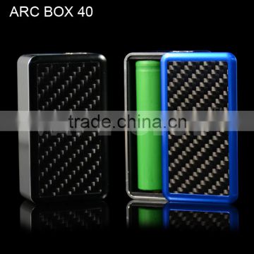 vapecige arc box mod new design vv style mod mini DNA 40 arc box mod vt40