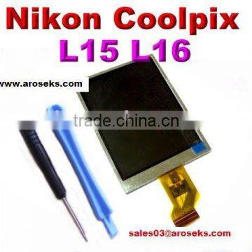 A+ NEW LCD Screen Display Coolpix L16 Camera LCD Screen Display