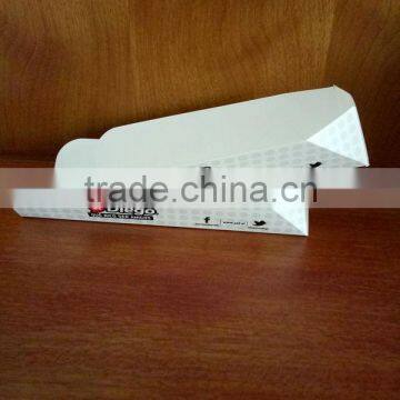 customized disposable food grade Single Wall Style hot dog paper container
