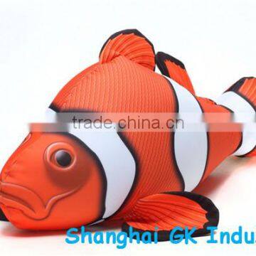 Microbeads Stuffed Clownfish Toy