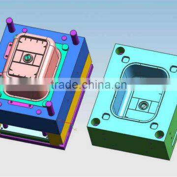 China injection mould manufacture designed 3D lighting mold