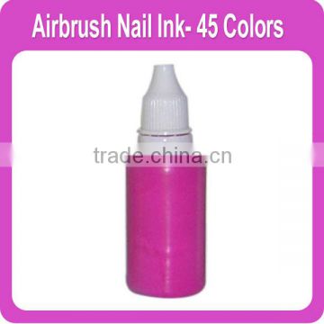 Temporary Airbrush Nail Ink 45 Different colors Available