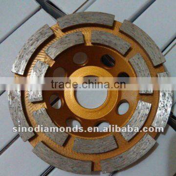 100mm/22.23mm Diamond double row Grinding wheels