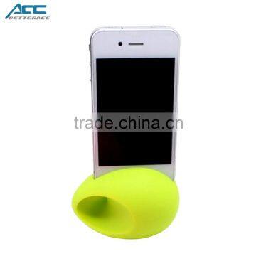 Fashion Egg Shape Silicone Speaker for iPhone,Egg Mini Speakers