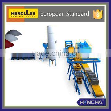 high efficient brick block production line