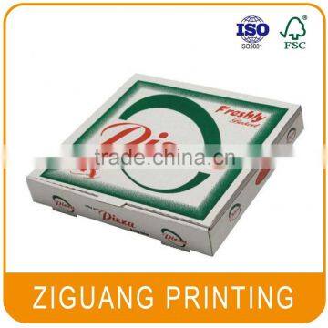 Customized pizza delivery box