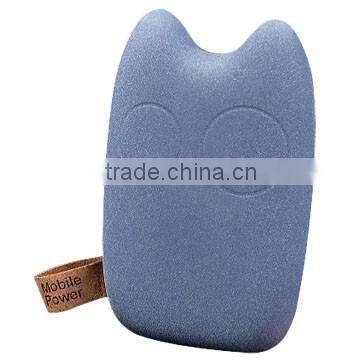 Power bank manufacturer 8400mAh external battery with totoro shape