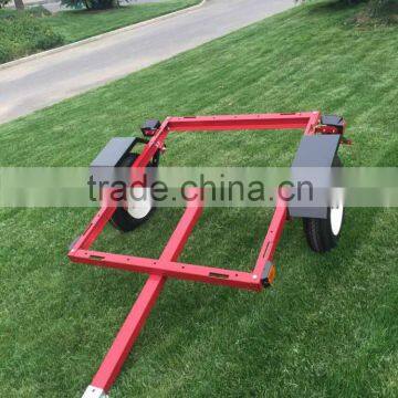 powder coated Small red car Trailer 4x4 utility trailer