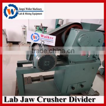 small laboratory jaw crushing and dividing machine