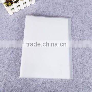 transparent plastic multipage hard cover a4 clear file folder document holder folding document holder pp clear book file folder