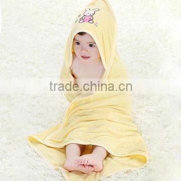 colorful hooded baby towel bamboo