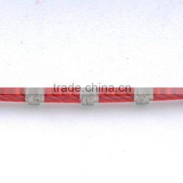 China manufacturer supply high quality diamond Wire Saw for cutting stone, diamond wire saw for quarry and block