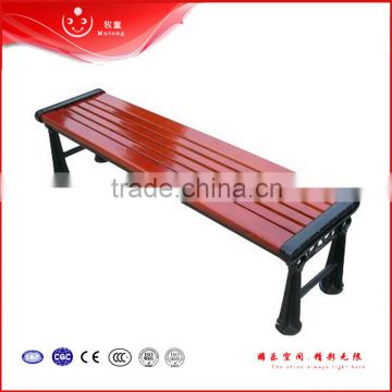 outdoor street garden bench wooden slats