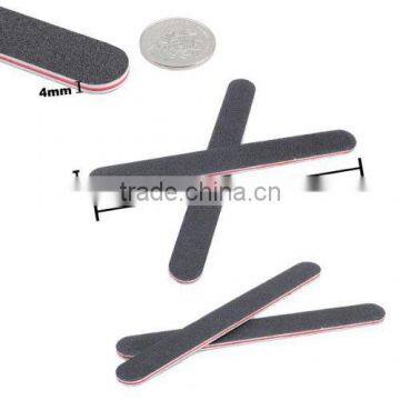10pcs Nail Art Sanding Files Buffer Block Manicure Pedicure Grinding Tools Slim Crescent Grit Sandpaper photo-3