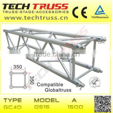 GC40-QS15 aluminum square truss , China LED screen support truss