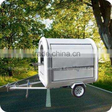 2013 European Style Fiberglass Food Cart Kiosk Trailer for Ice Cream Frozen Yogurt XR-FC220 B