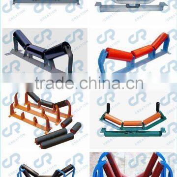 Belt Conveyor idler roller various tapes catalog in handing system