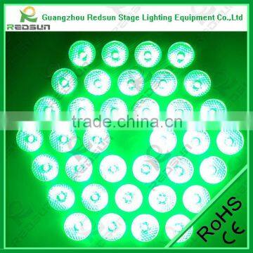 Lowest Price !!!High Quality Elation Design 36pcs3W RGB +amber Tri Par Can Flat Light photo-3
